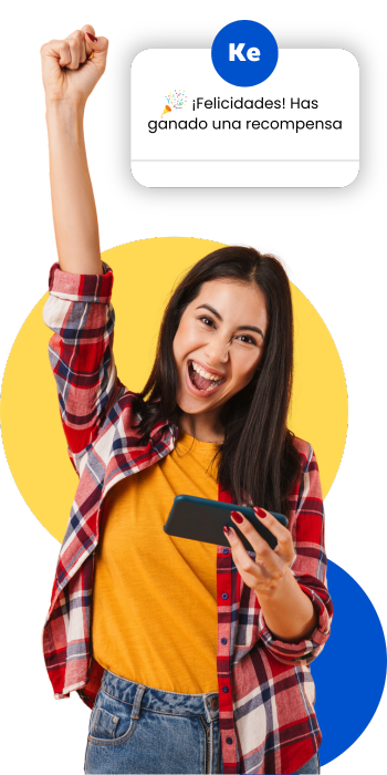 ¡Felicidades! Has ganado una recompensa